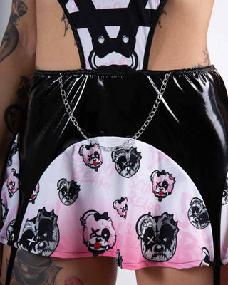 Bratty Bear One-Piece Bodysuit and Skirt Bodysuit