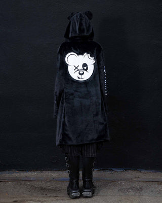 Scummy Bears Premium Fuzzy Cloak - Black Cloak