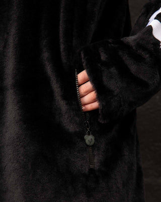 Scummy Bears Premium Fuzzy Cloak - Black Cloak