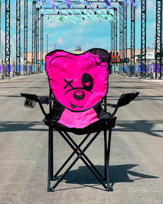 Scummy Chair PINK & BLACK Home & Apartment