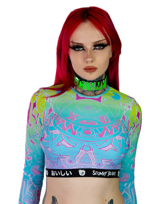 Silly Psilocybin Long Sleeve Top SWIMWEAR